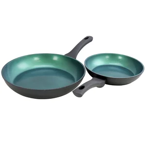 Gibson Gibson Home Equinox 2 Piece Ceramic Fry Pan Set -