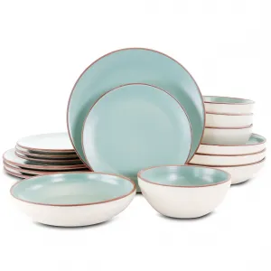 Gibson 124381.16 Elite Contempo Classic 16-piece Dinnerware Set - Mint