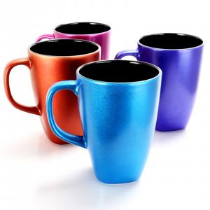 Mr 116859.01 Gibson Mr. Coffee Luster Flare 4 Piece 16 Ounce Stoneware