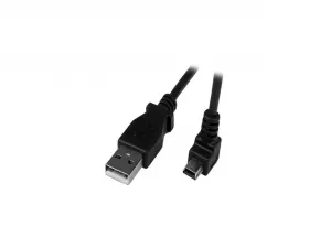 Startech USBAMB2MD Cable  2m Mini Usb Cable A To Down Angle Mini B Bla