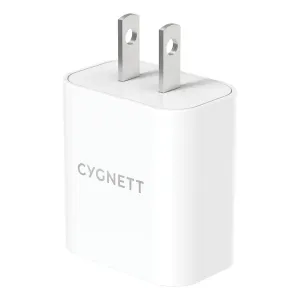 Cygnett CY3723PDWLCH Pwr+ 20w Wall Charge Wht