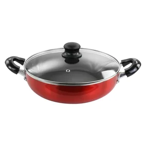 DF1002R | Better Chef 10-Inch Red Aluminum Deep Frying Pan