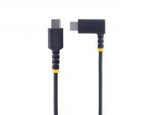 Startech R2CCR-1M-USB-CABLE 3ft Usb-c Right Angle Charging Cable