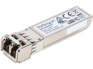 Startech SFP10GSRSST 10 Gigabit Fiber Sfp+ Transceiver Module Retail