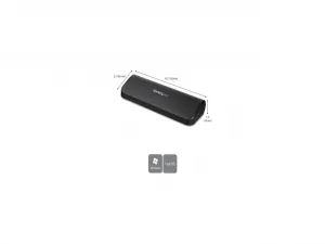 Startech USB3SDOCKHDV Dock - Black - Ac Adapters - 100 - 240 Ac - 2x 3