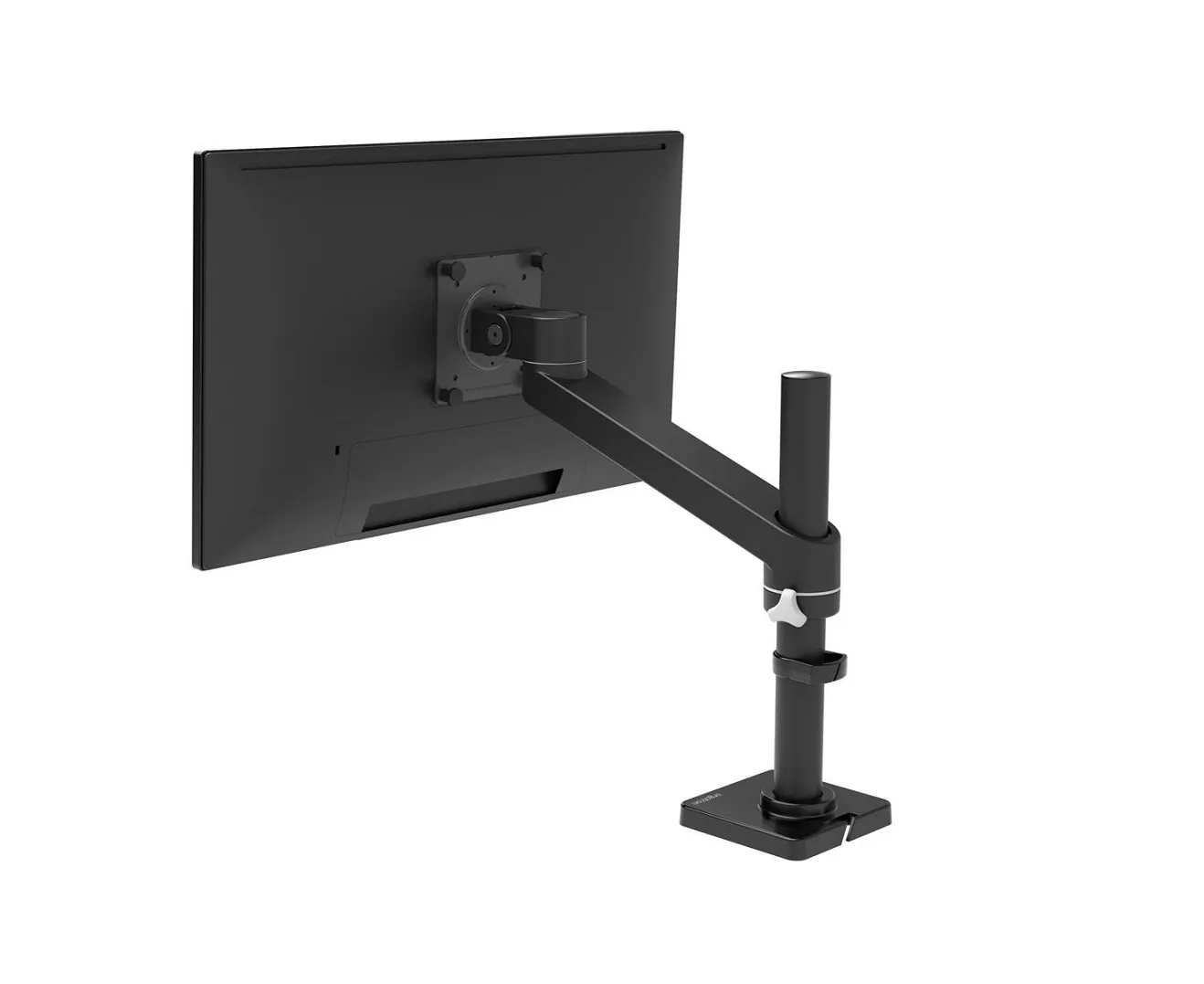 Ergotron 45-669-216 Nx Single Monitor Arm - Adjustable Matte Black