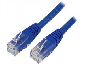 Startech C6PATCH50BL 50ft Cat6 Ethernet Cable - Blue Molded Gigabit - 