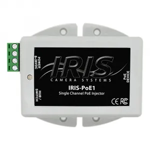 Iris POE1 Compact Poe Injector - 8-36vdc Input, 48vdc Output