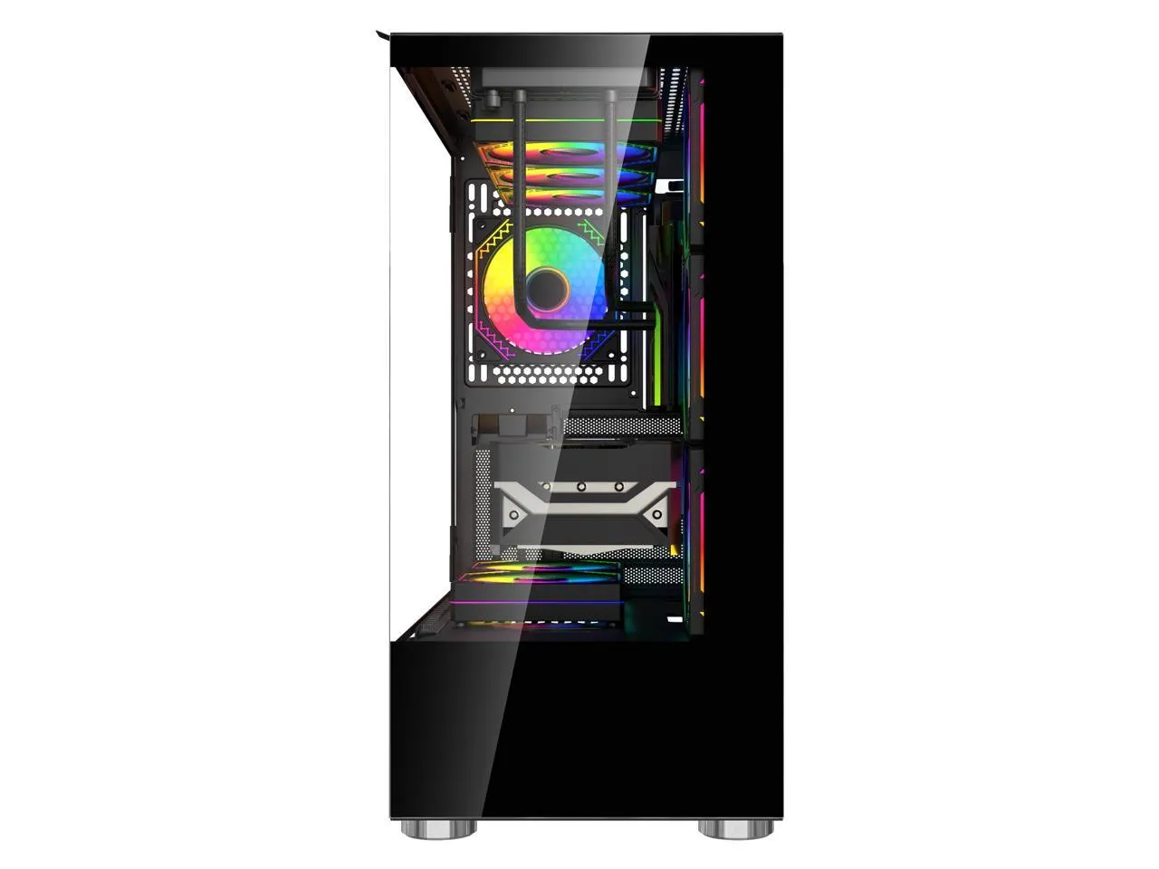 Diypc ARGB-Q18-BK Cases |argb-q18-bk R