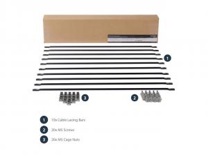 Startech CMLB10 Ac  Horizontal Cable Lacing Bars For Racks 10 Pack Ret