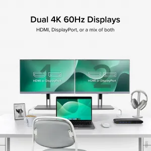 Plugable UD-6950H Displaylink 4k Dual Monitor