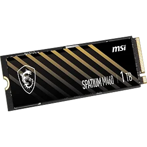 SM460N1TB | Msi SPATIUM M460 1TB PCIe 4.0 NVMe M.2 SSD