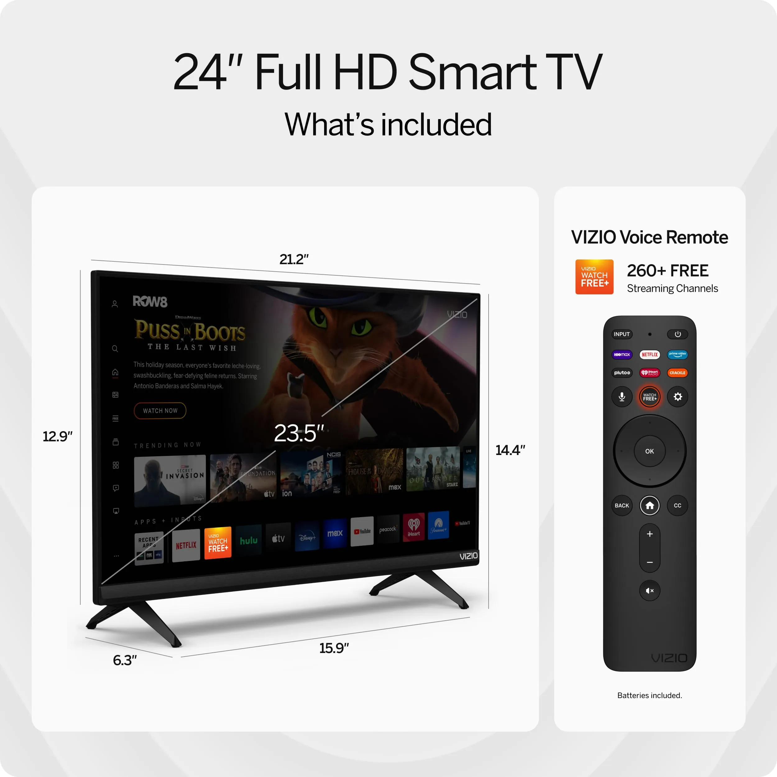 Vizio D24FM-K01 D-series 24