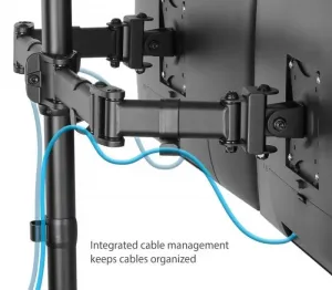 Siig CEMT1822S1 Dual Monitor Articulating Desk Mount - 13