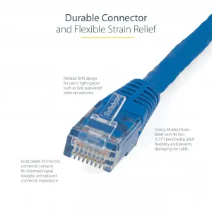 Startech C6PATCH100BL Blue Cat6 Utp Patch Cable