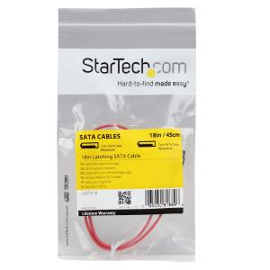 Startech LSATA18 18inch Latching Sata Cable Retail