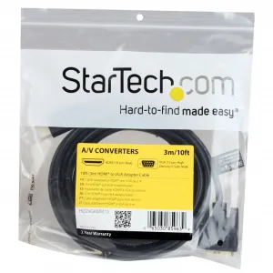 Startech HD2VGAMM10 Eliminate Adapters, By Connecting Your Hdmi Source