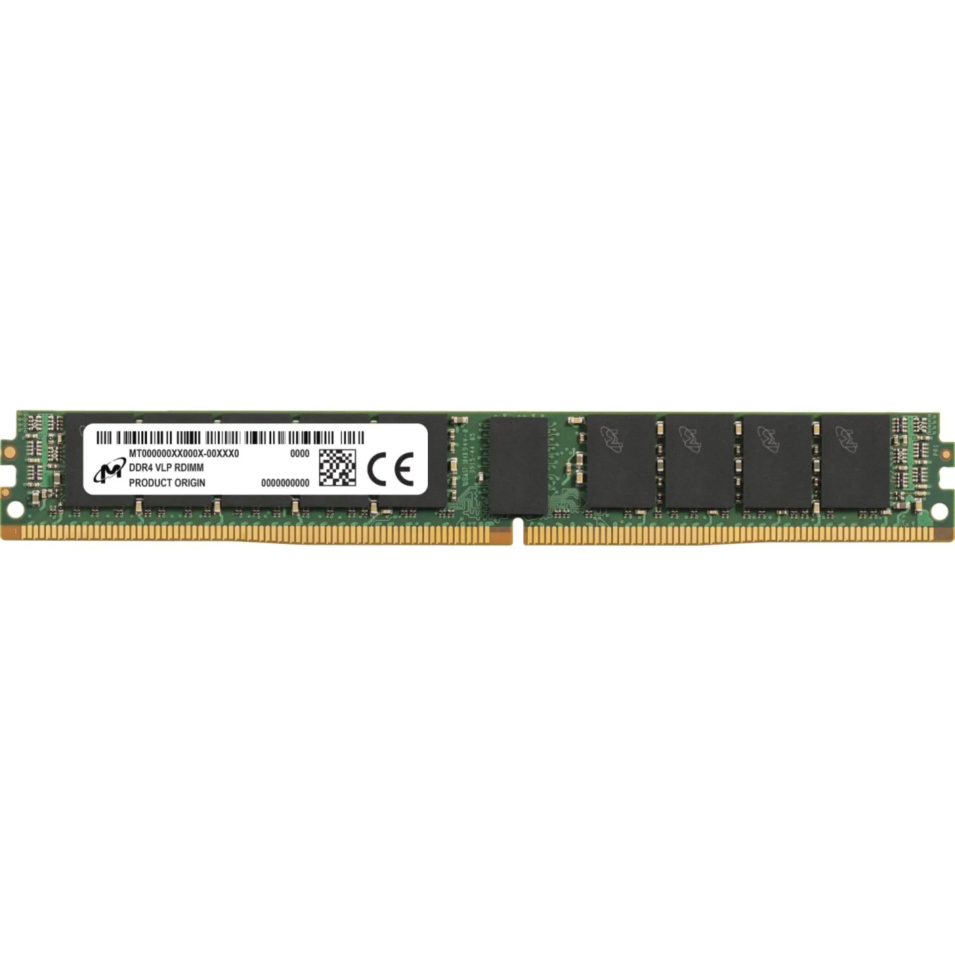 Crucial MTA18ADF2G72PZ-3G2E1R 16gb Ddr4 Vlp Rdimm 1rx4 3200