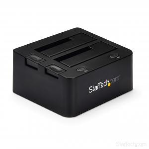 Startech UNIDOCKU33 Dual-bay Hard Drive Dock For 2.53.5 Sata And Ide D