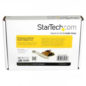 Startech PEX2MPEX Convert A Mini Pci Express Card Into A Standard Desk