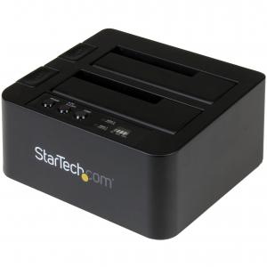 Startech SDOCK2U313R Dual Bay Hard Drive Duplicator Docking Station; E