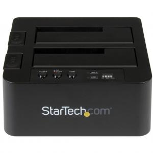 Startech SDOCK2U313R Dual Bay Hard Drive Duplicator Docking Station; E