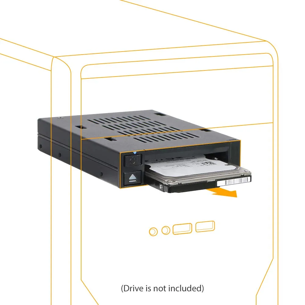 Icydock MB521SP-B Icy Dock Flexidock Mb521sp-b - Versatile Storage Dri