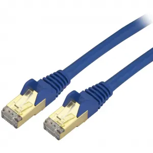 Startech C6ASPAT35BL Cat6a Ethernet Cable Delivers 10 Gigabit Connecti