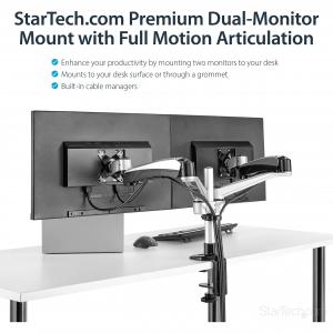 Startech ARMDUAL30 Dual Monitor Mount Fm Arms Taa