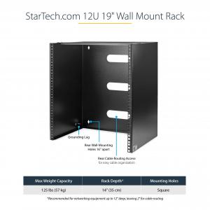 Startech WALLMNT12 12u Wallmount Rack Taa