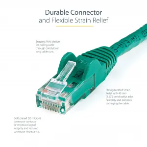 Startech N6PATCH150GN 150ft Green Cat6 Ethernet Cable Delivers Multi G