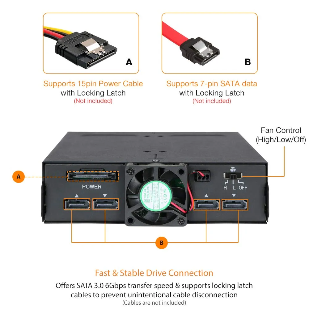 Icydock MB607SP-B Icy Dock Tougharmor Mb607sp-b - 6-bay Hot-swap Drive