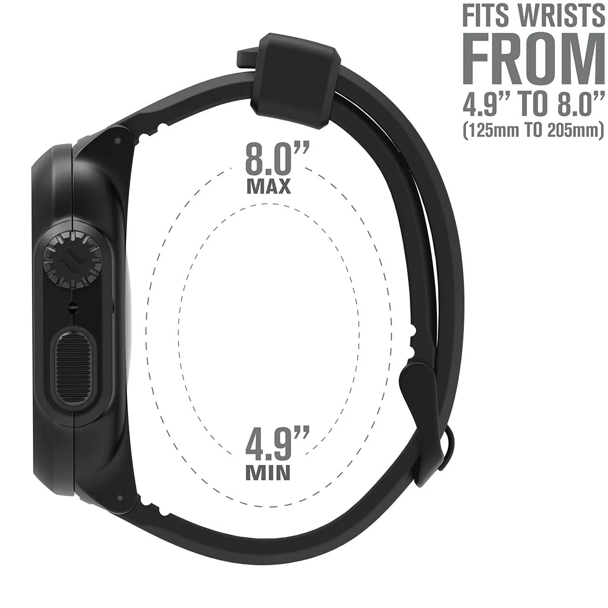 Well CAT44WAT4BLK Waterproof Case For 44mm Apple