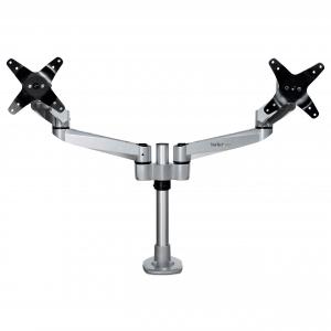 Startech ARMDUALPS Desk Mount Dual Mtr Arm Taa