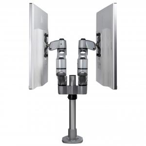 Startech ARMDUALPS Desk Mount Dual Mtr Arm Taa