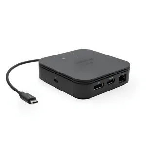 Itec TB3TRAVELDOCKPD Usb-c Dock 100w With Metal Cooling Pad