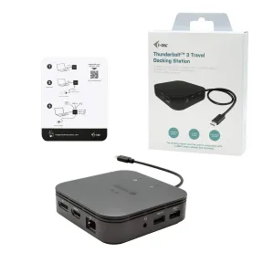 Itec TB3TRAVELDOCKPD Usb-c Dock 100w With Metal Cooling Pad