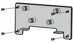 Poly 2200-85898-001 Com Studio Replacement Wall Mounting Kit.includes: