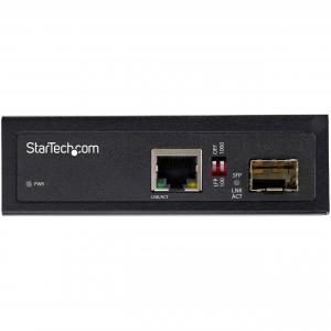 Startech IMC1GSFP Ac  Industrial Fiber To Ethernet Media Converter Ret