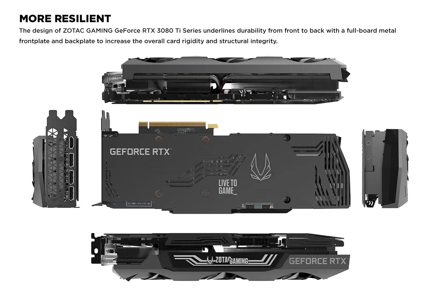 Zotac ZT-A30810D-10P Vcx Zt-a30810d-10p Geforce Rtx3080 Ti Trinity 12g