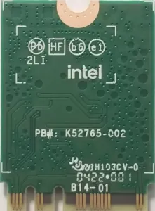 Intel AX210.NGWG Wls 6 Ax210 M.2 2230 2x2 Ax+bt Vpro