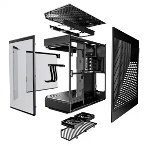 Hyte CS-HYTE-Y60-B Y60 Mid-tower Atx Computer Case With Tempered Glass