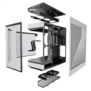 Hyte CS-HYTE-Y60-BW Case Cs--y60-bw Y60 Midtower Atx Tempered Glass Re