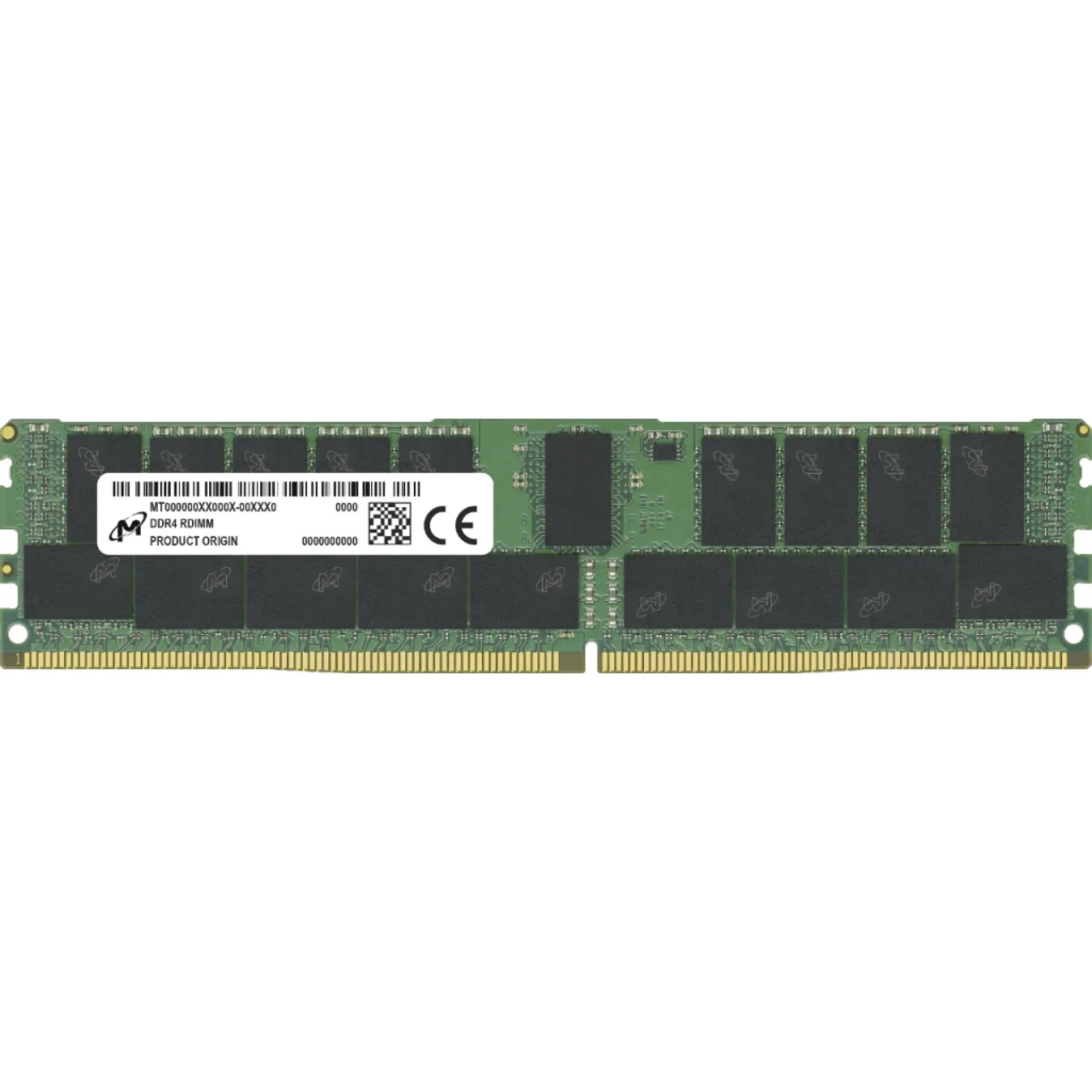 Crucial MTA18ASF2G72PZ-2G6R Ddr4 Rdimm 16g 1rx4 2666 Cl19