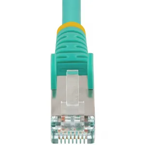 Startech NLAQ-25F-CAT6A-PATCH 25ft Cat6a Ethernet Cable - Aqua - Low S