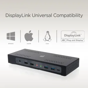 Iogear GUD3CDHTAA Dock Pro Duo Usb-c Pc Mac