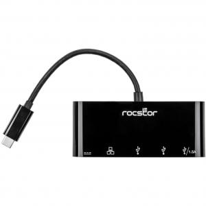 Rocstor Y10A262-B1 Usb-c To Ethernet Adapter