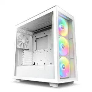 Nzxt CM-H71FW-R1 H7 Flow Rgb Atx Mid Tower Case - White