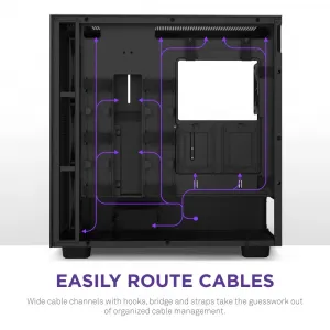 Nzxt CM-H71EB-02 H7 Elite Atx Mid Tower Case - Black (2023)