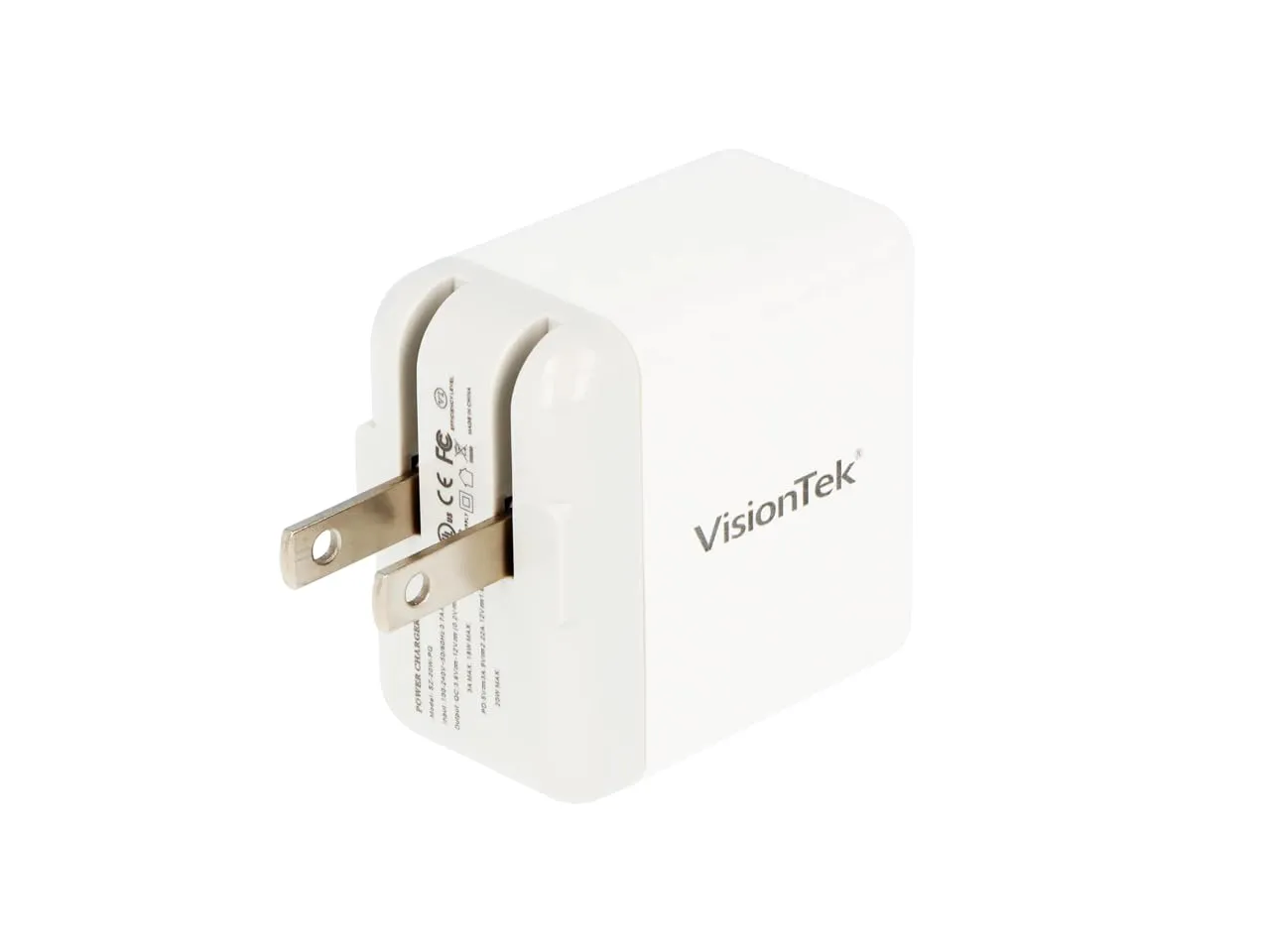 Visiontek 901553 20w Usb-c Power Adapter With 2m Charging Cable